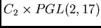 $C_2 \times PGL(2,17)$